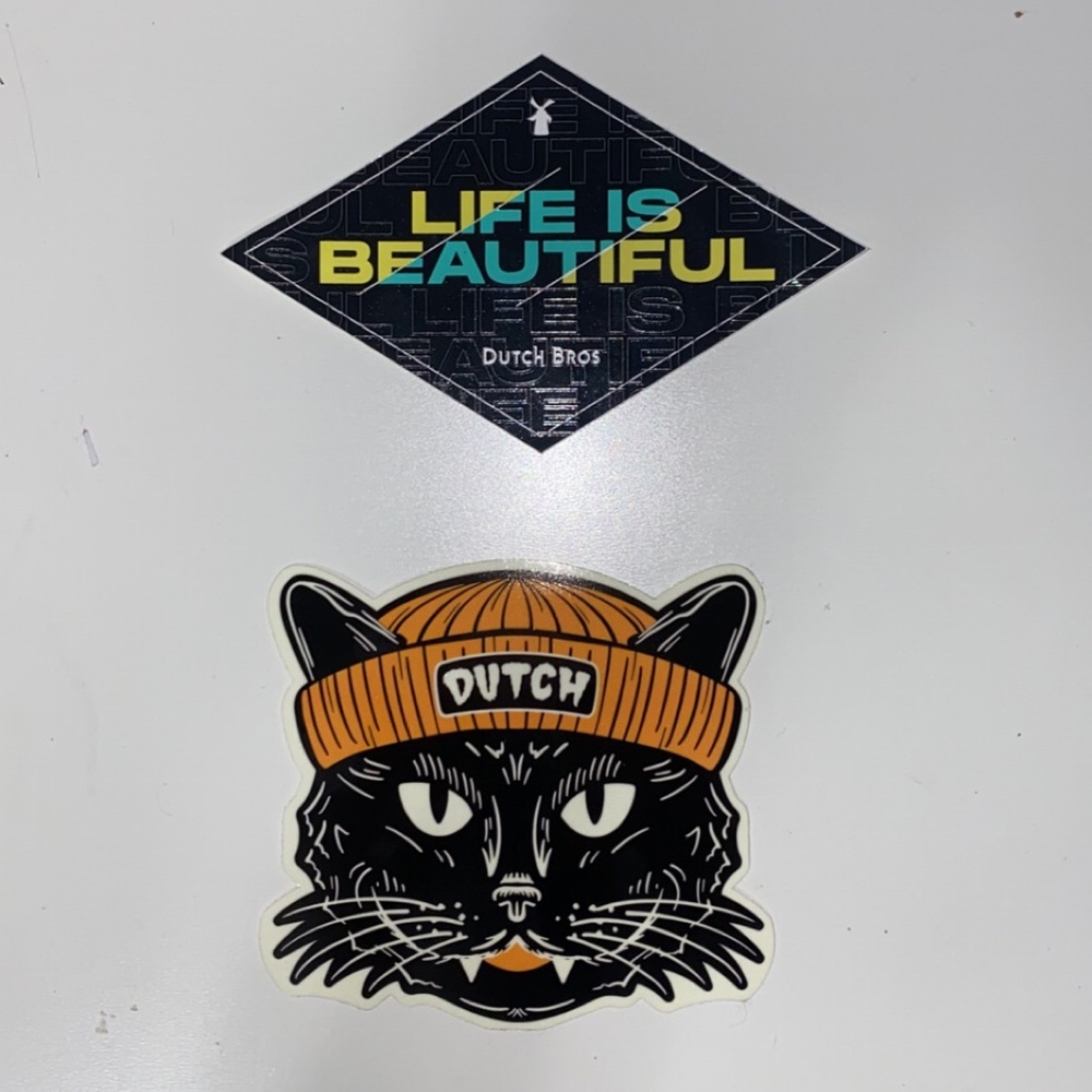 2 Dutch stickers